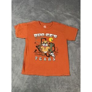 UT Texas Longhorns Buc-ee's Shirt Kids YSOrange Football College Beaver Cowboy